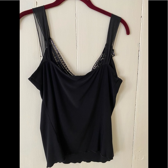 Sequin black camisole - Picture 4 of 7